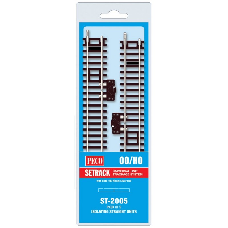 ST-2005 - Isolating Standard Straight & Switch, 168mm (6⅝in) long