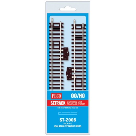 ST-2005 - Isolating Standard Straight & Switch, 168mm (6⅝in) long