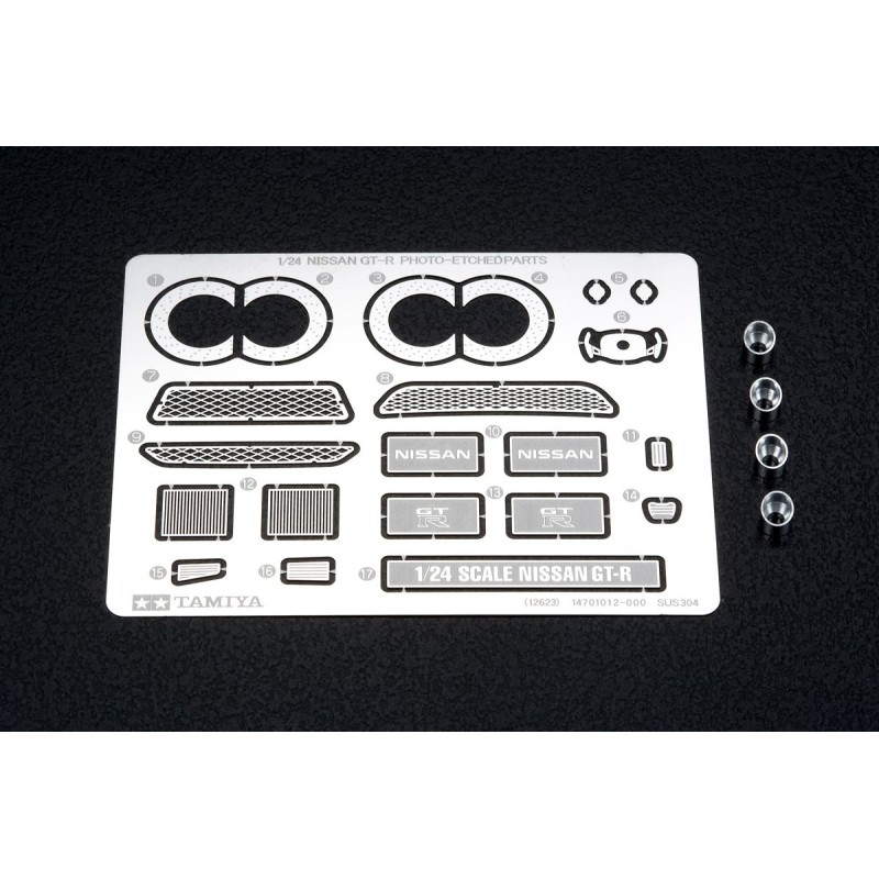 12623 - Nissan GT-R Photo Etched Parts