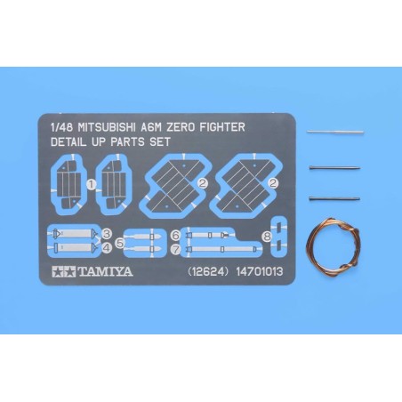 12624 - A6M Zero Detail Up Parts Set