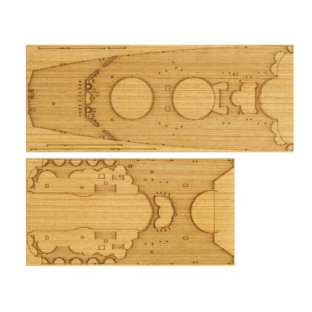 12645 - 1/350 Yamato Deck Sheet for 78025