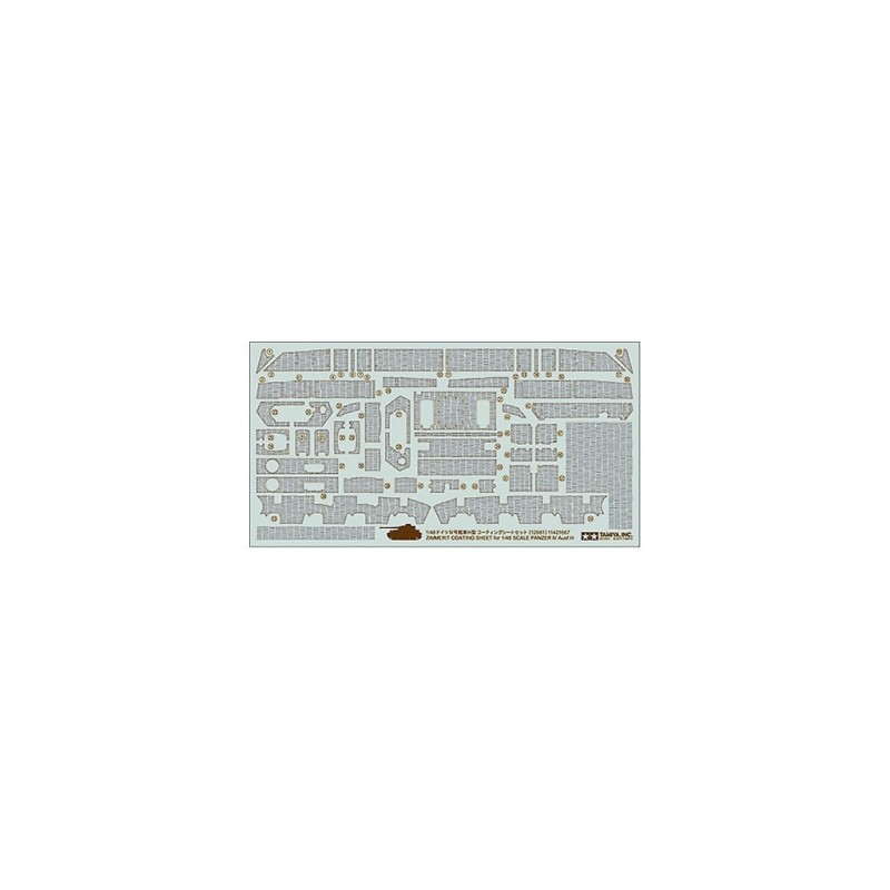 12661 - 1/48 Panzer IV Ausf.H Zimmerit Coating Sheet