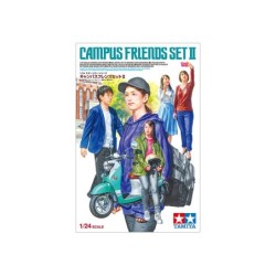 24356 - 1/24 Campus Friends II (Scooter & 5 Figures)