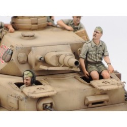 25208 - 1/35 Panzerkampfwagen IV Ausf.F & Motorcycle Set "North Africa"