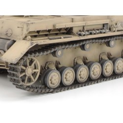 25208 - 1/35 Panzerkampfwagen IV Ausf.F & Motorcycle Set "North Africa"