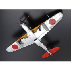 25424 - 1/48 Kawasaki Ki-61-Id Hien (Tony) Silver Colour Plated with Camo Decals