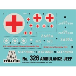 326 - 1/4 Ton 4x4 Ambulance Jeep D Day  C