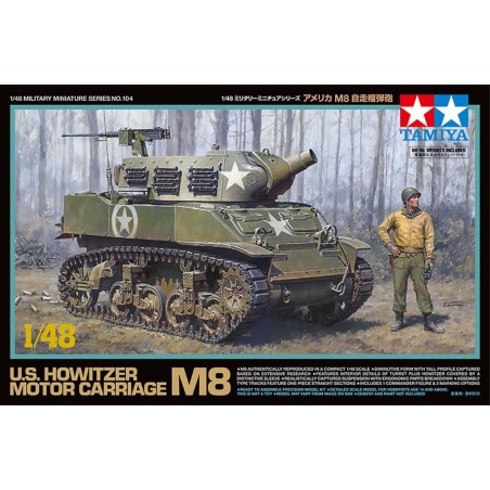 32604 - 1/48 Howitzer Motorcarriage M8