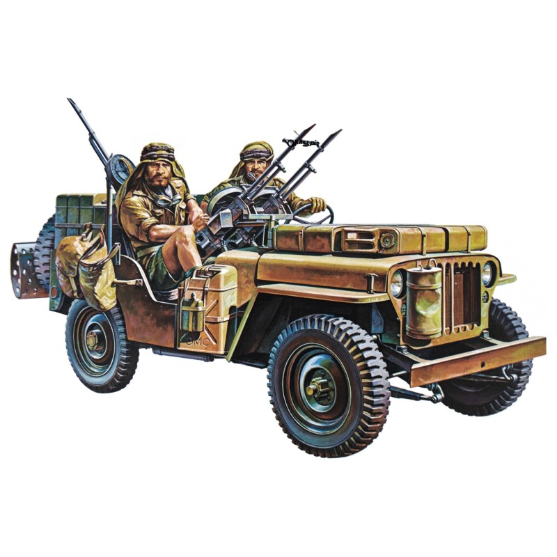 35033 - British SAS Commando Jeep