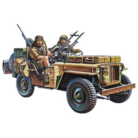 35033 - British SAS Commando Jeep