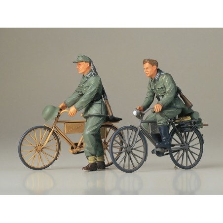 35240 - German Soldiers With Bicycles