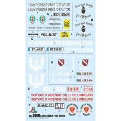 3660 - Land Rover Fire Truck