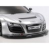 47517 - Audi R8 LMS 2008 with Silver Painted Body (TT-02)