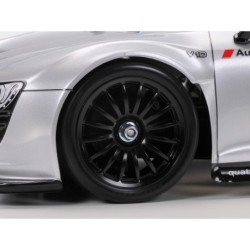 47517 - Audi R8 LMS 2008 with Silver Painted Body (TT-02)