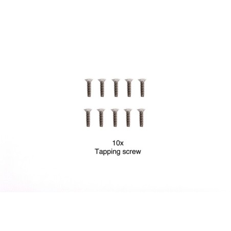 50581 - 3X12Mm Counter.Tapp.Screw*10