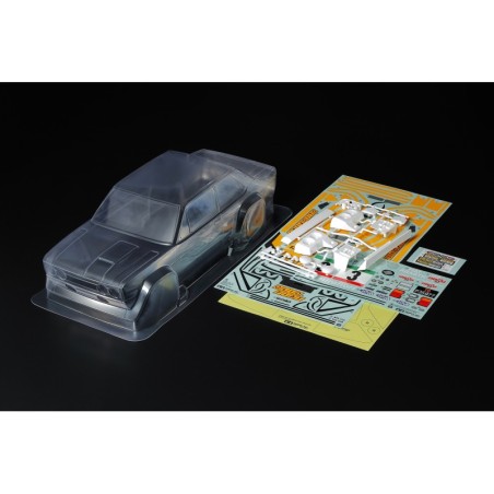 51710 - 1/10 R/C FIAT 131 ABRATH RALLY OLIO FIAT BODY PARTS SET