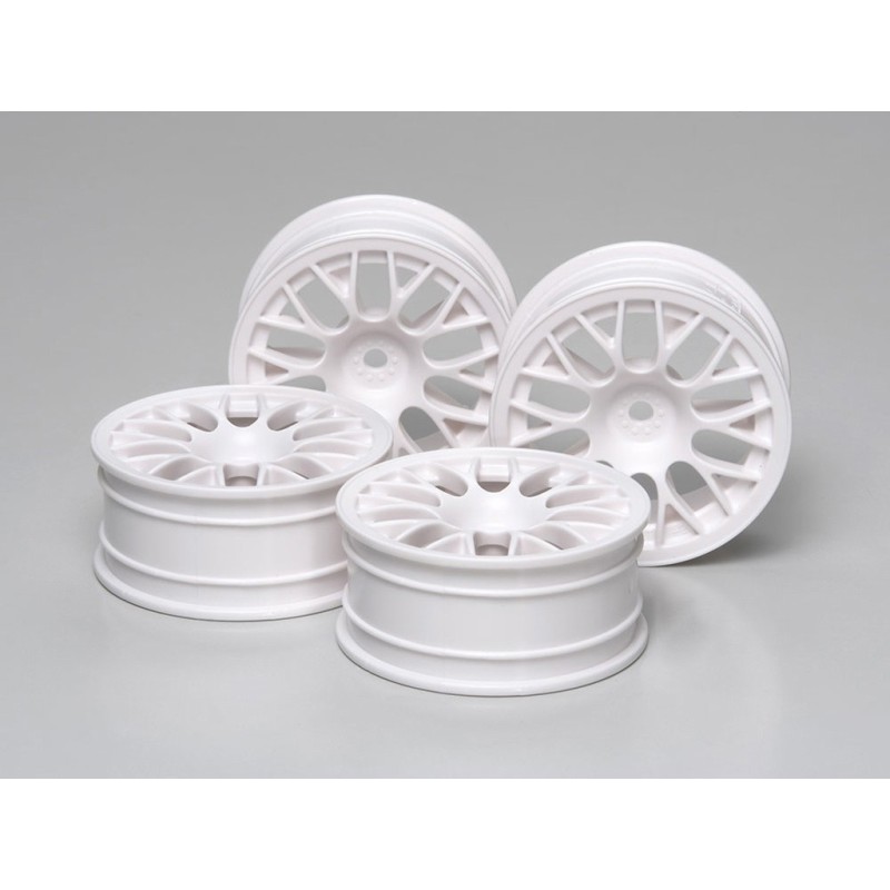 53468 - M Narrow White Mesh Wheels X 2 Clr