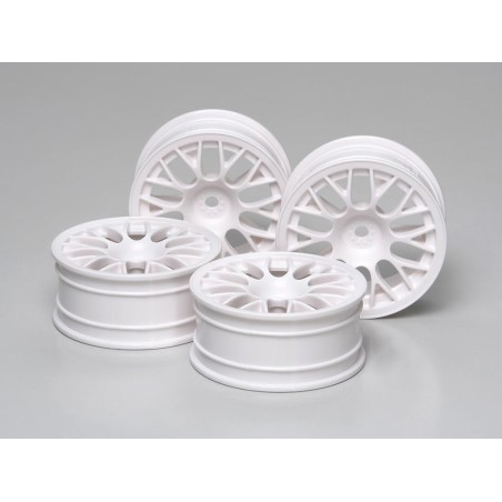 53468 - M Narrow White Mesh Wheels X 2 Clr
