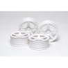 53471 - M Narrow White 5 Spoke Wheels