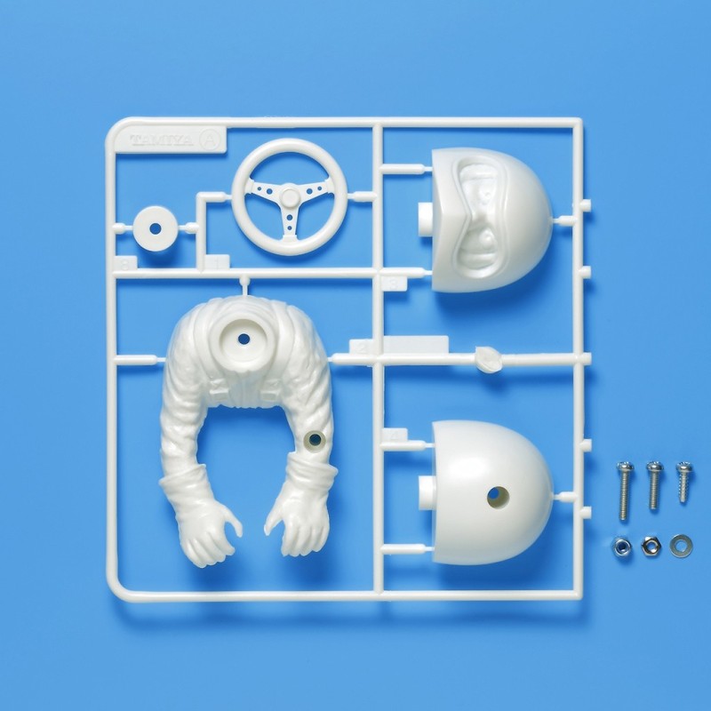 54531 - A Parts(Driver Figure)White Comical