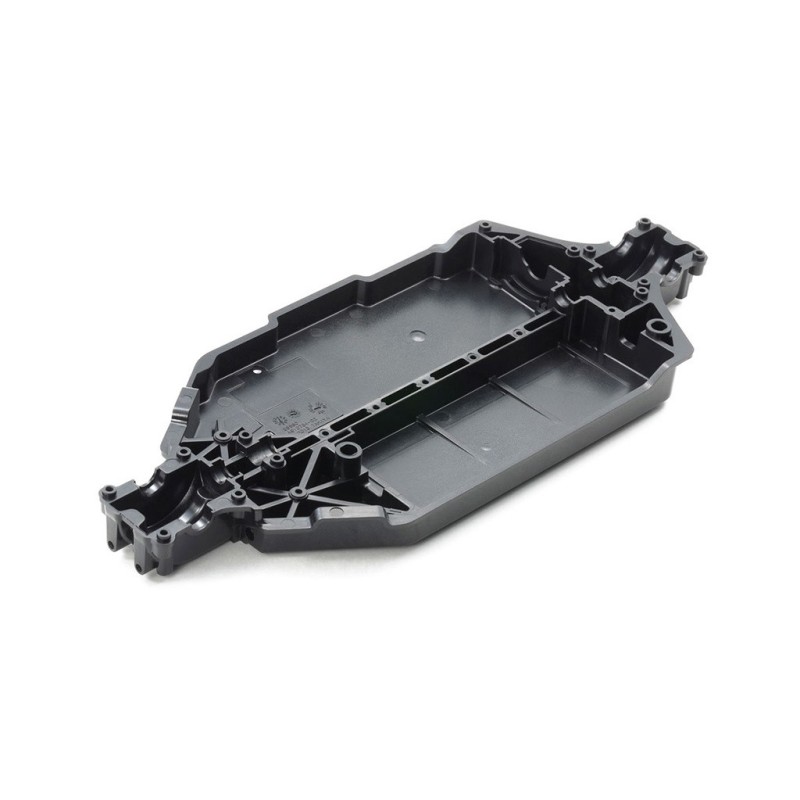 54926 - Tt-02 Lower Deck (Hard/Black)