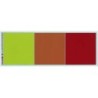 54974 - Clear Colour Stickers Red Oran Yell