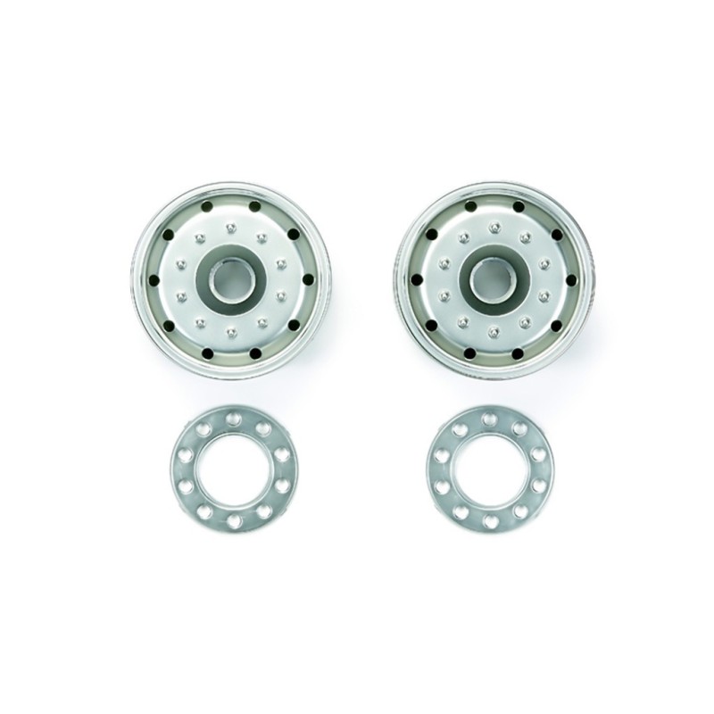 56520 - Truck Plated Wheels 30mm / Matt (One Pair)