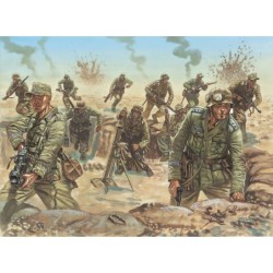 6099 - 1/72 WWII German DAK Infantry (48 Figures)