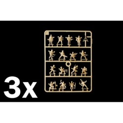 6099 - 1/72 WWII German DAK Infantry (48 Figures)