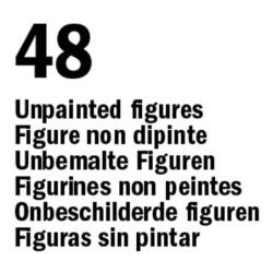 6099 - 1/72 WWII German DAK Infantry (48 Figures)