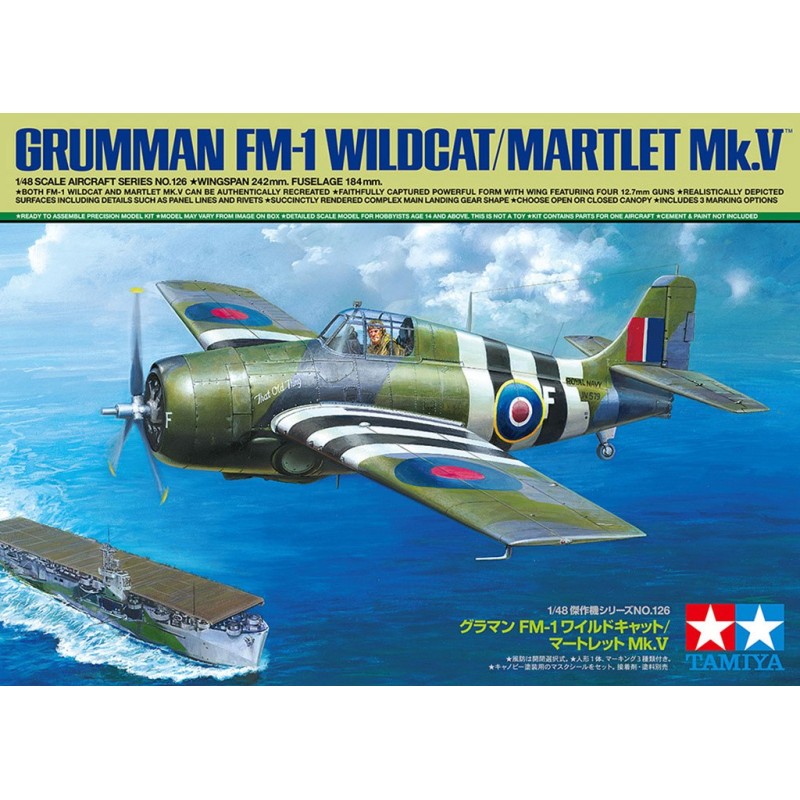 61126 - 1/48 FM-1 Wildcat/Martlet