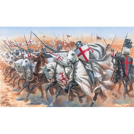 6125 - 1/72 Medieval Era Templar Knights