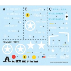 6271 - GMC 2 1/2 Ton, 6x6  truck RR