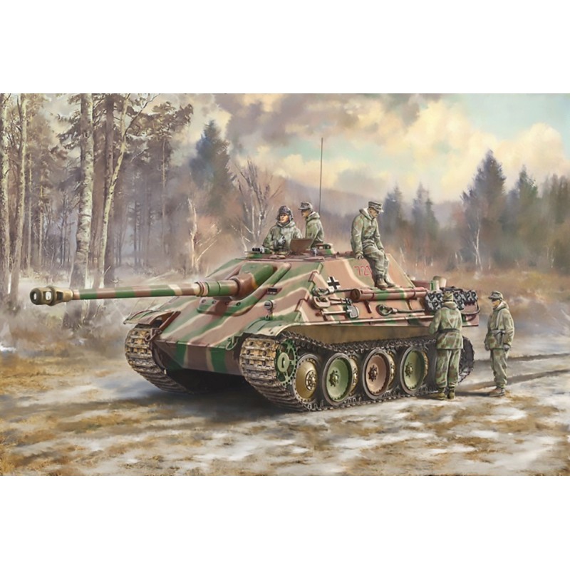 6564 - Jagdpanther with winter crew RR