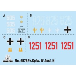 6578 - Pz. Kpfw. Iv Ausf. H             C