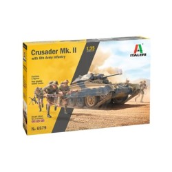 6579 - Crusader Mk.II with 8th Army Infantry C DISC