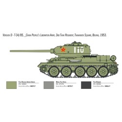 6585 - T-34/85 “Korean War”             C