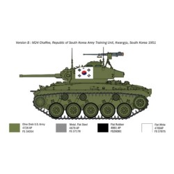 6587 - M24 "Chaffee" Korean War         C