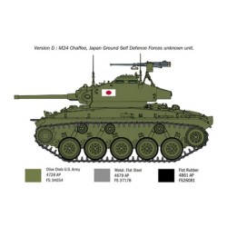 6587 - M24 "Chaffee" Korean War         C