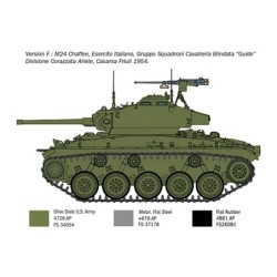 6587 - M24 "Chaffee" Korean War         C