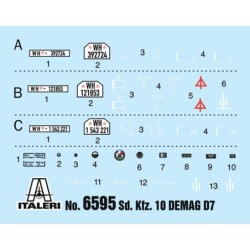 6595 - SD KFZ 10 Demag with LE IG18 & Crew