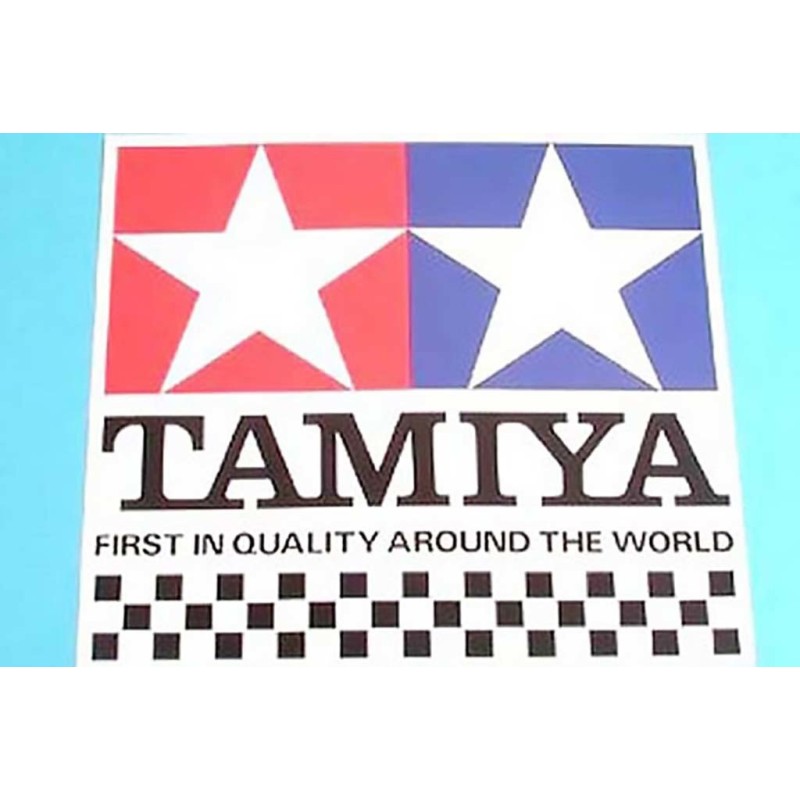 66001 - Tamiya Sticker Chequer 6.1X5.8 Cm