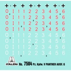 7504 - Pzkpfw.V Panther (Set of 2 Fast Assembly Models)  C