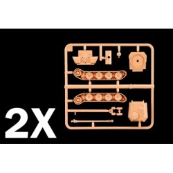 7504 - Pzkpfw.V Panther (Set of 2 Fast Assembly Models)  C