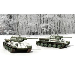 7523 - T34/76 M42(2 Fast Assembly Models)