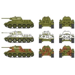 7523 - T34/76 M42(2 Fast Assembly Models)
