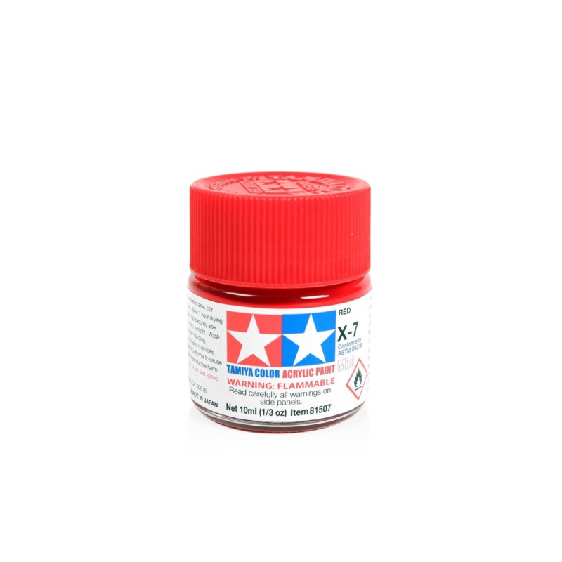 81507 - Acrylic Mini X-7 Red