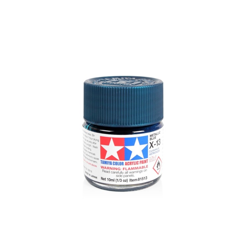81513 - Acrylic Mini X-13 Metallic Blue