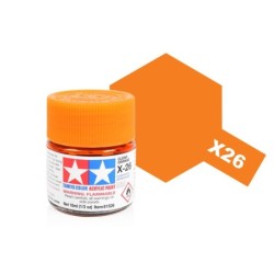 81526 - Acrylic Mini X-26 Clear Orange