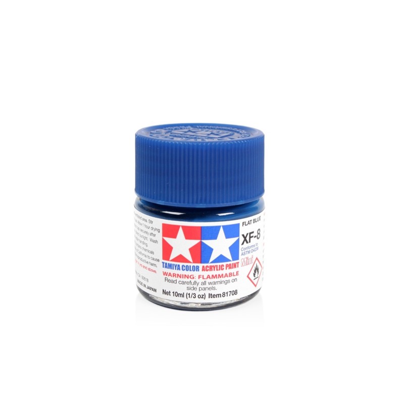 81708 - Acrylic Mini XF-8 Flat Blue